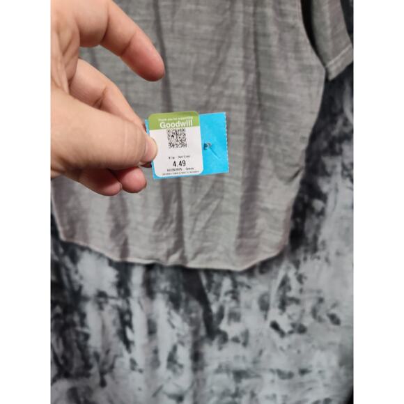 Woolrich Short Sleeve Static Heathered Gray Button Down Shirt Men’s Size XL - Picture 5 of 6